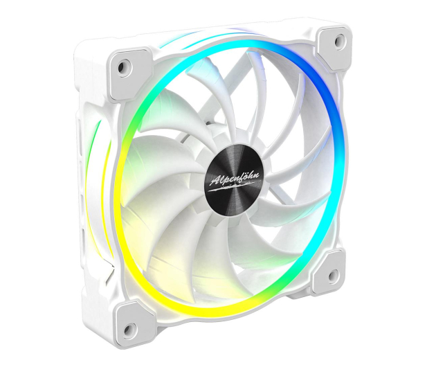 Alpenfohn Wing Boost 3 ARGB High Speed PWM White 120mm 84000000166 - 642583 - zdjęcie